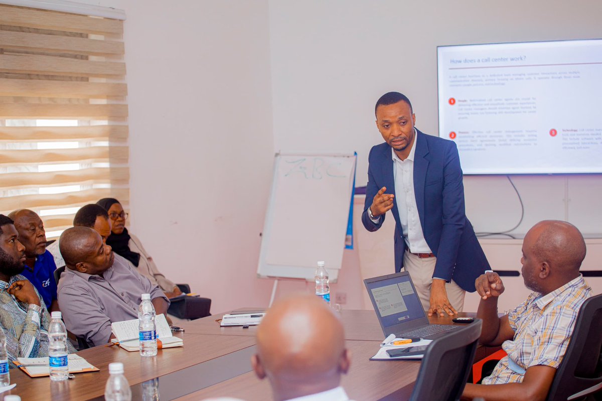 ramabukini's tweet photo. @baytzanzibar  Call Center Management Training with my Colleagues at @zbc_zanzibar @spicemedia_zanzibar https://t.co/JQr2qpj2zS