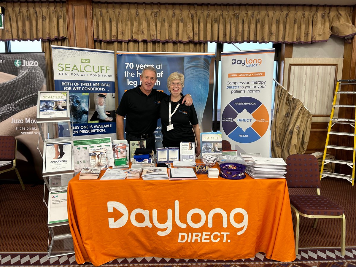 DaylongDirect's tweet image. What a fantastic day at the JCN Study Day in Birmingham! 🙌 We loved celebrating 70 years of compression innovation with the community and speaking with so many nurses about leg health and our latest compression innovations.

Thank you to everyone who stopped by for a chat!