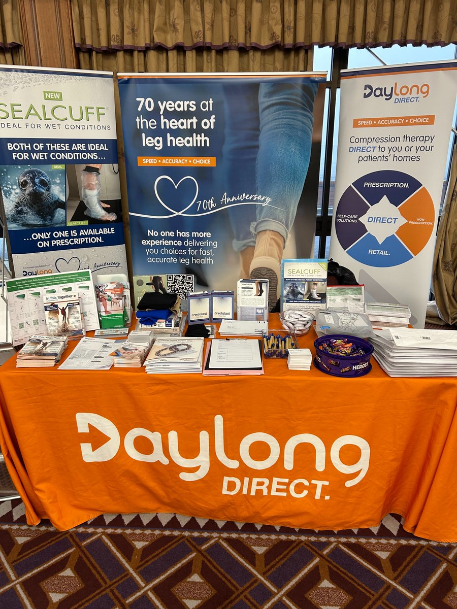 DaylongDirect's tweet image. What a fantastic day at the JCN Study Day in Birmingham! 🙌 We loved celebrating 70 years of compression innovation with the community and speaking with so many nurses about leg health and our latest compression innovations.

Thank you to everyone who stopped by for a chat!