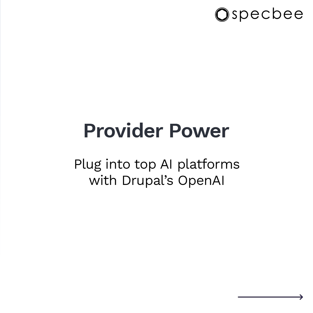 specbee's tweet image. Ready to let your CMS think for you?

Read the full blog here: specbee.com/blogs/drupal-ai

#drupaldevelopment #ai #digitalexperience #futureready #martech #innovation