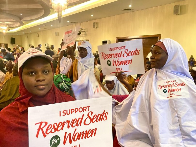 Genderstrategy's tweet photo. In just 6 days, Parliament will vote on the Reserved Seats for Women Bill (HB1349); a decision that will define whether Nigeria chooses progress or paralysis, inclusion or inequality, democracy for all or democracy for a few.

For decades, Nigerian women have stood at the frontlines of nation-building yet remain only 3.8% of our National Assembly.
This is not a representation.
This is erasure.
But now, for the first time in our history, the door is opening.

The Reserved Seats Bill is not a favor.
It is not charity.
It is justice.
It is the correction of a broken system that has held women back for generations.
And in 6 days, lawmakers will choose:

Will Nigeria continue ranking 178 out of 182 countries in women’s political representation?
Or will we finally rise with courage, fairness, and vision into a democracy where every voice counts?
GSAI calls on all allies, institutions, communities, and citizens:

The countdown is more than numbers.
It is a heartbeat.
It is history calling.
6 days to change the future.
6 days to correct decades of exclusion.
6 days to make democracy whole.

Nigeria, the world is watching.
#GSAIAd #ReservedSeatsNow #HB1349 #6DaysToHistory #WomenInGovernance #NigeriaDecidesEquity #InclusiveDemocracy #WhenWomenLeadNationsRise