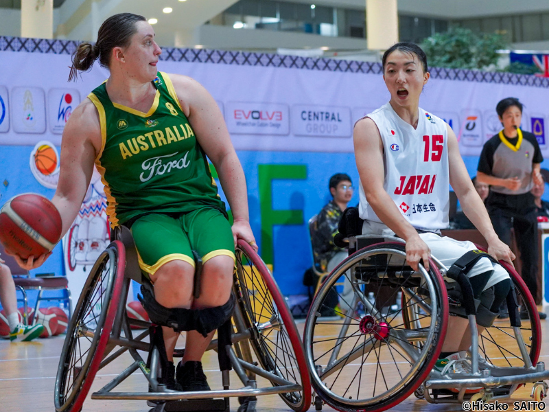 bbking_jp's tweet photo. ♿車いすバスケ🇯🇵
新体制で臨んだ車いすバスケ女子日本代表、2大会連続で世界選手権への出場権獲得 
https://t.co/n4ylFl4mDI
準決勝では、高さで勝るオーストラリアに対しタイムシェアでディフェンスの強度を保ち戦い抜いた日本が戦略勝ち。決勝では中国に敗れましたが世界への切符を獲得しました。 https://t.co/TJox975eaw