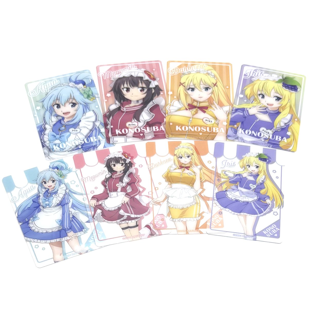 ドラマCD 同級生シリーズ blanc ヴィレッジヴァンガード特典 クリアカード ✨#この素晴らしい世界に祝福を！ × #ヴィレッジヴァンガード