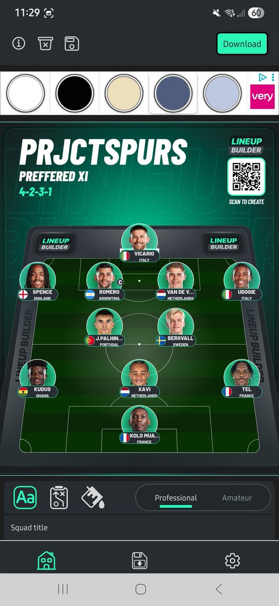 Like to see this 11 on Saturday against a good Btentford side.

#THFC #SPURS #COYS #TOTTENHAM <a href="/lineupbuilder/">Lineup Builder</a> <a href="/PRJCTSPURS/">PRJCTSPURS</a>