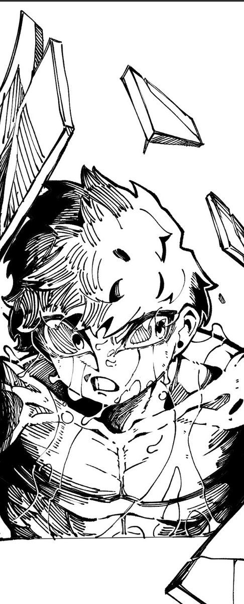 Creature_445's tweet image. 기말과제 #그림 #웹툰 #낙서