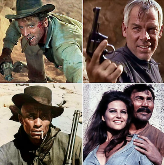 oxley264's tweet image. THE PROFESSIONALS 1966
Burt Lancaster  Lee Marvin
Robert Ryan  Woody Strode
Jack Palance  Claudia Cardinale
Marie Gomez   Ralph Bellamy
#RichardBrooks