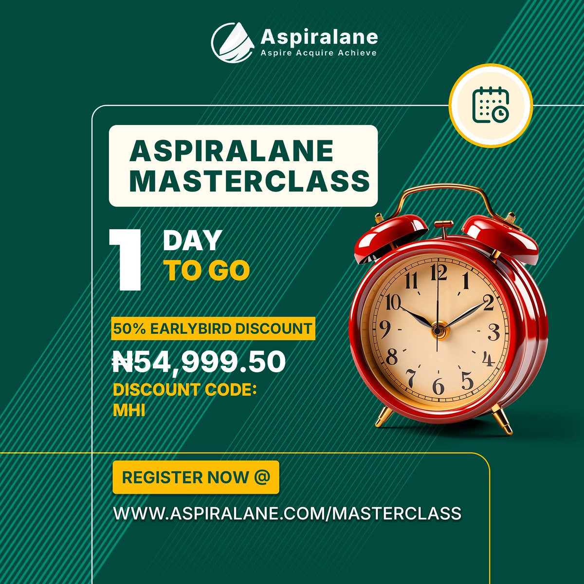 aspiralane's tweet photo. 1 DAY LEFT. Enrollment closes MIDNIGHT.

This is your final chance to secure the Aspiralane Application Support Program strategy and guarantee your competitive edge for the 2026 cycle.

Your application starts winning tomorrow.

https://t.co/aiP5QHlAHc https://t.co/RVrI7Lwqwf
