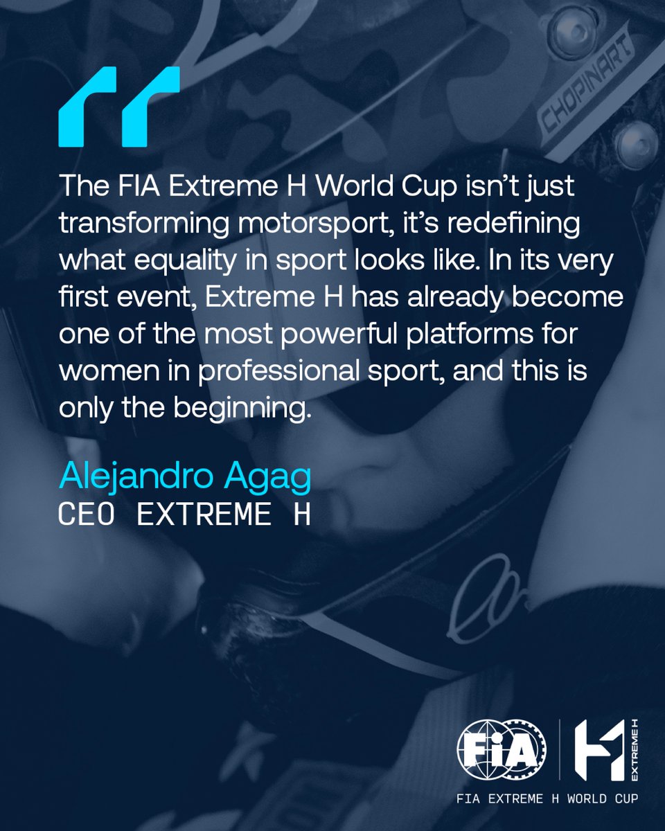 Extreme E & H tweet media