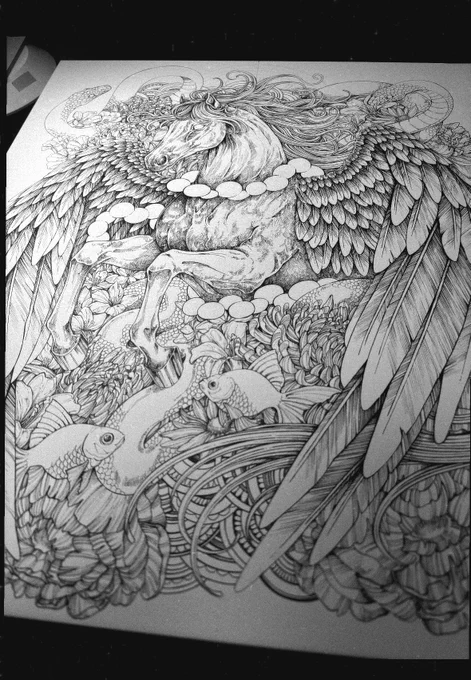 線画 
