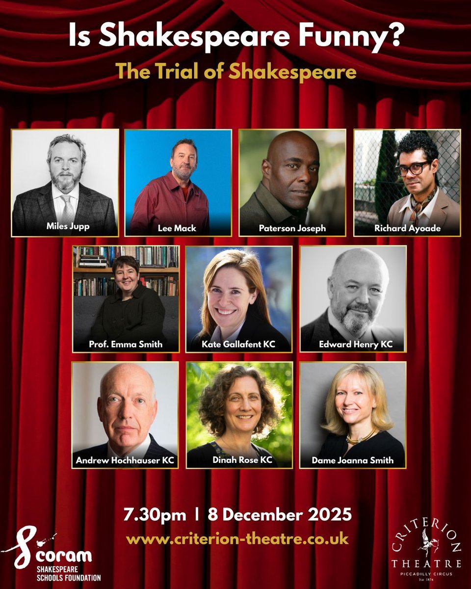 Coram Shakespeare Schools Foundation tweet media