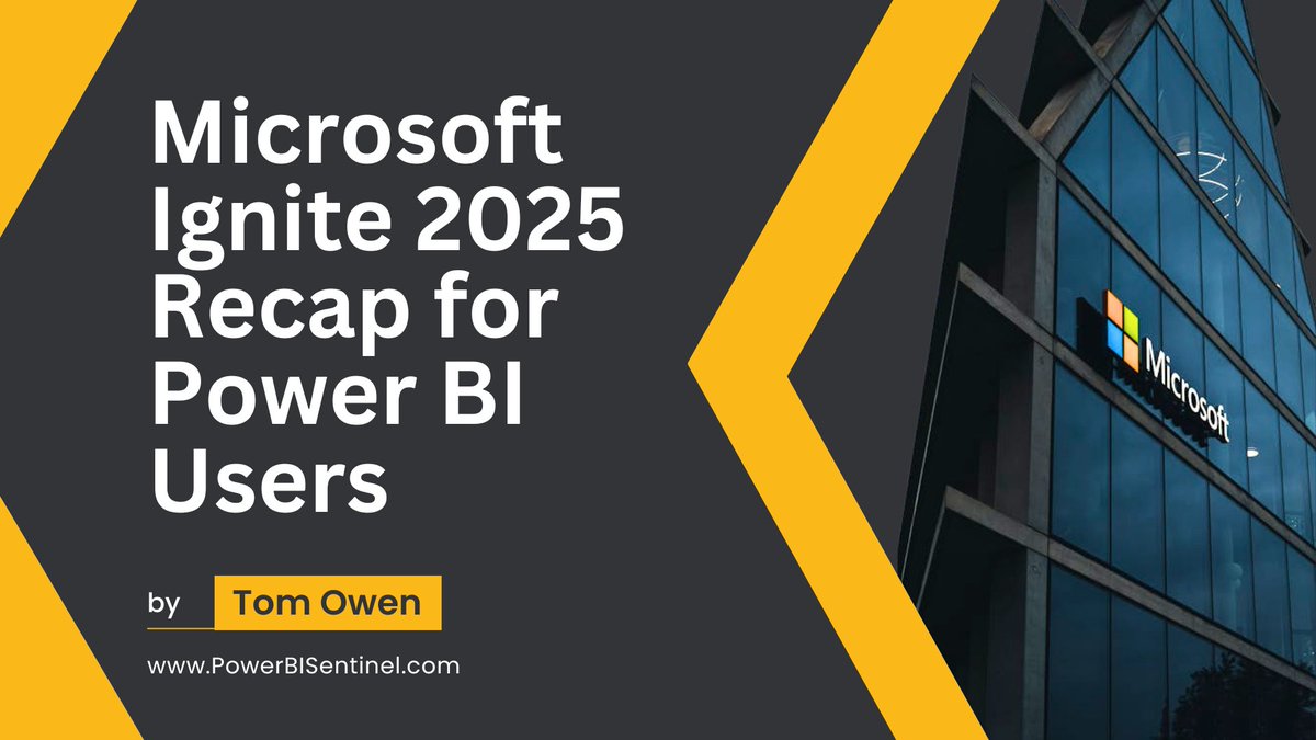 AI was everywhere at #MSIgnite. #FabricIQ, MCP and #Copilot on mobile show where #PowerBI is heading: your semantic model becomes the brain of the organisation.

Clean, consistent, governed models are now essential.

Read our blog: linkedin.com/pulse/microsof…