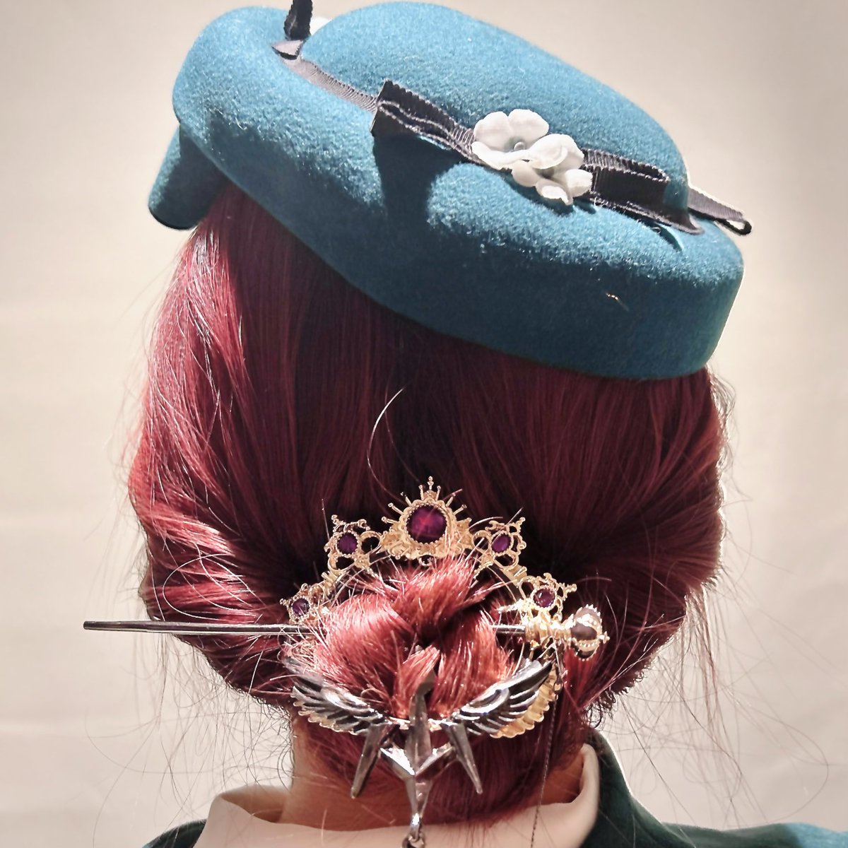 _fleur_etoile's tweet image. アノンハット (@ANONHAT4GIRLS) X #MAYLA

かわいいお帽子をルルーシュいめーじのマジェステに合わせました💜
#codegeass #コードギアス