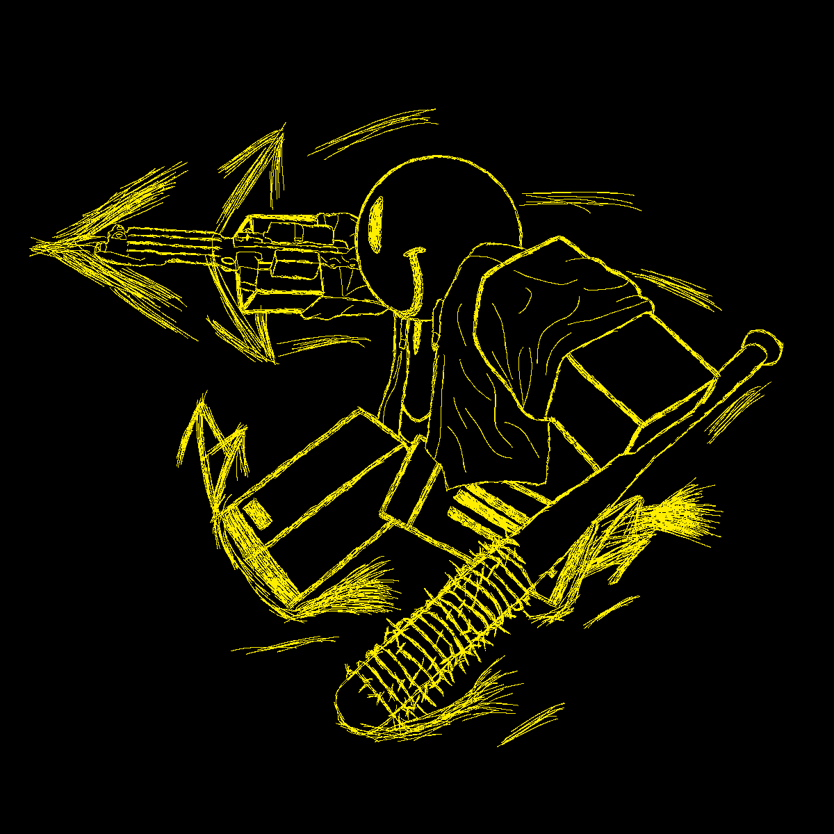 guildtaleseek's tweet image. this has to be the work I&apos;ve put most effort into, out of everything I&apos;ve ever drawn.

#art #robloxart #glaggle #enfosi #ultrakill