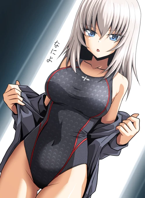 #12月3日は逸見の日 #逸見の日 水泳の授業がある日は制服の下に水着を着てくるエリカ