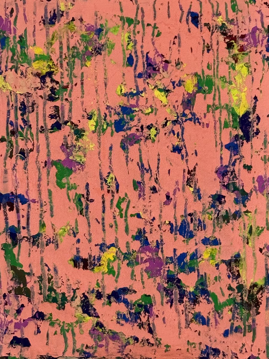 paintdrunkard's tweet photo. drawing 12.3.2025(200×165mm acrylic.oil.paper)
#minimal painting
#abstract painting
#抽象絵画
#ミニマリズム
#現代美術
#詩を書く

「赤いテープ」
そのテープは赤い
伐採の宣告
選ばれた理由
レッテルの意味
隙間の増えた公園 https://t.co/jHqWjWBFBK