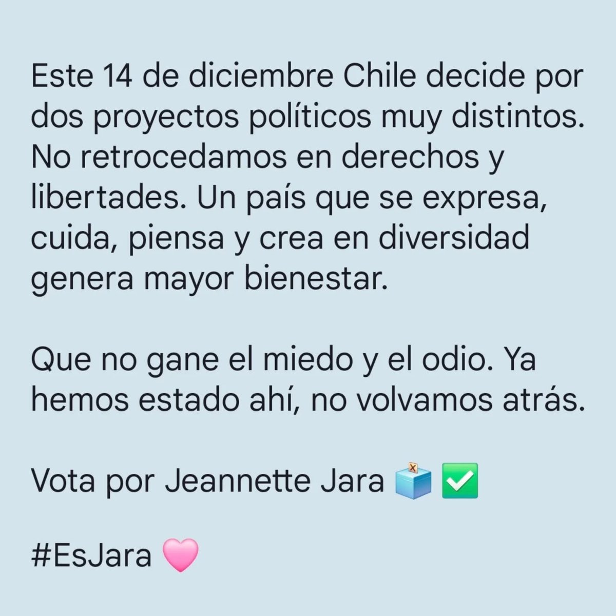 #VotaJara #JaraPresidenta