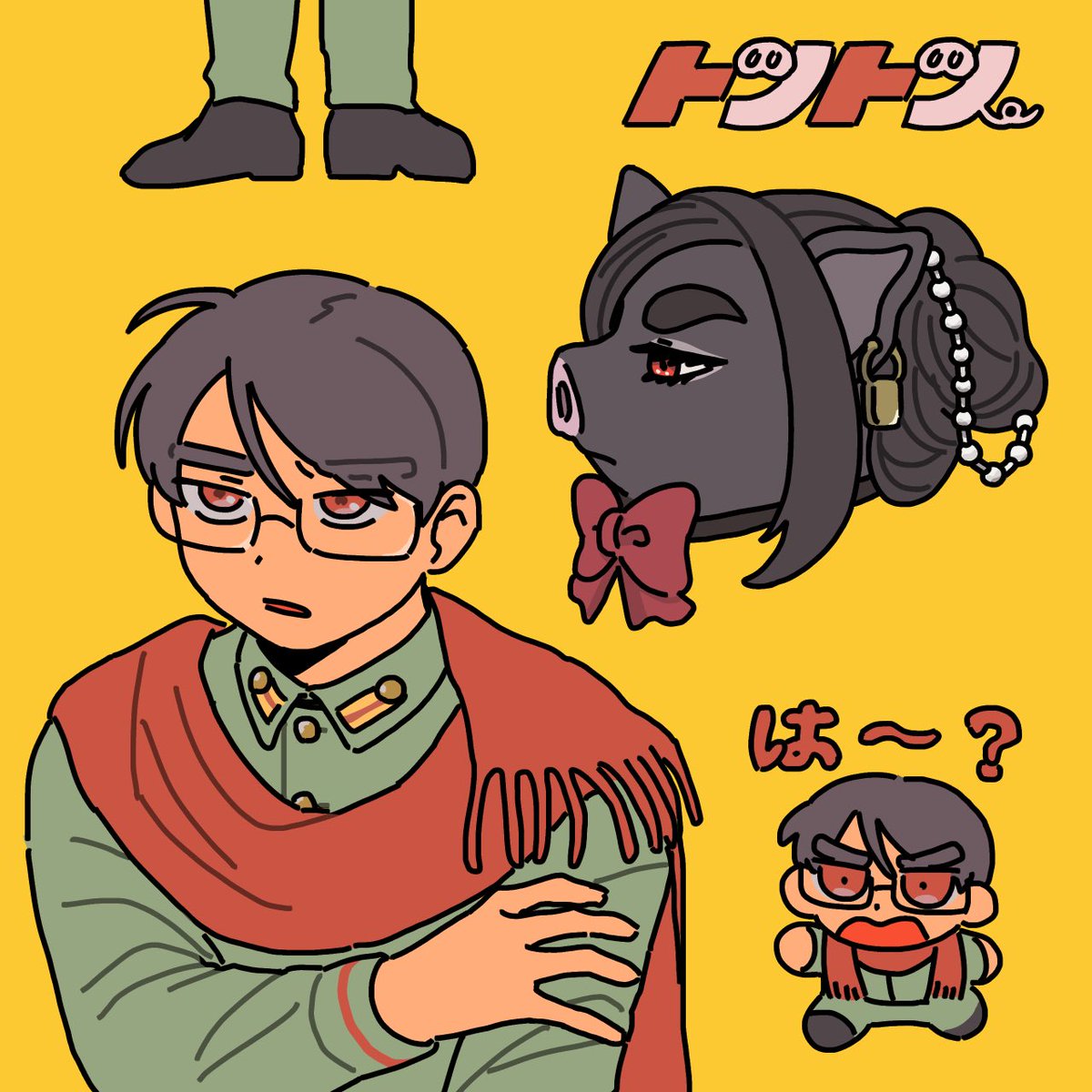 嬉しいからシュヴァトンモデルさんの絵置いておこう。今も🍄の姿をちまちま応援させてもらってます本当にありがとうございます（BGM：好きすぎて滅）