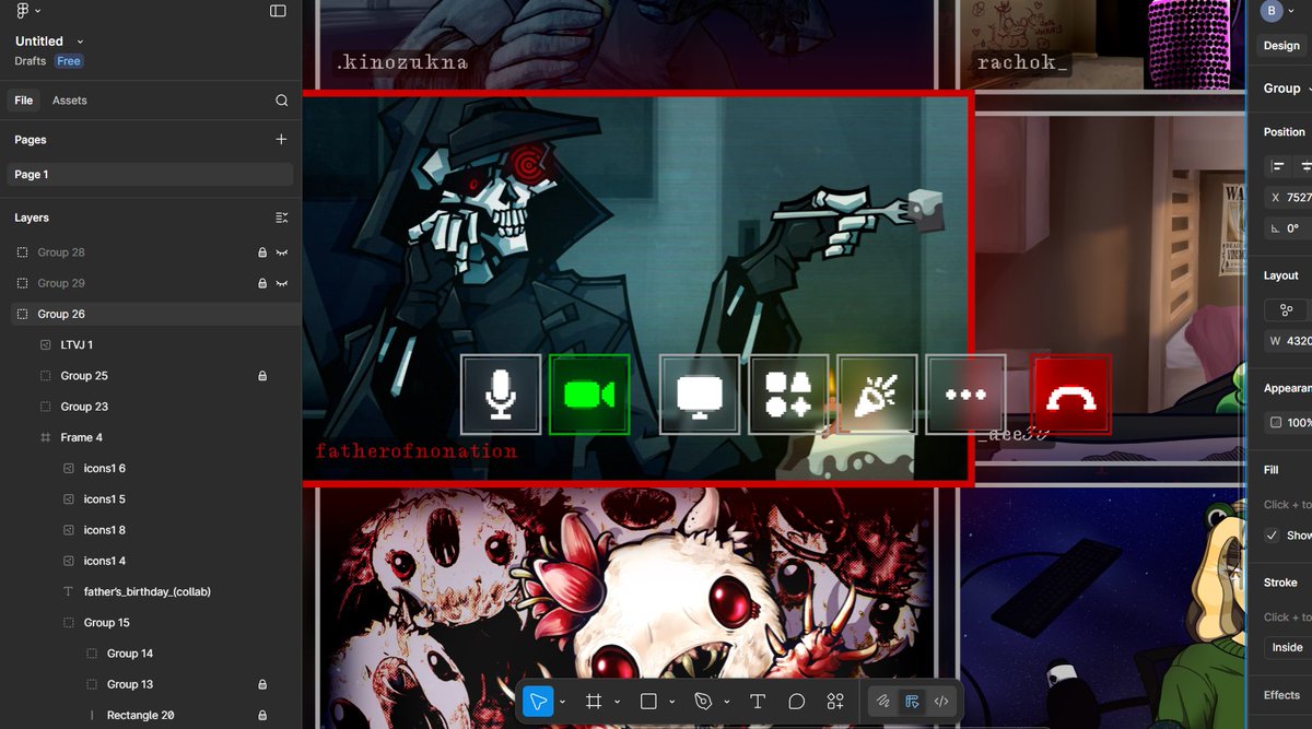 I made this template/ui btw