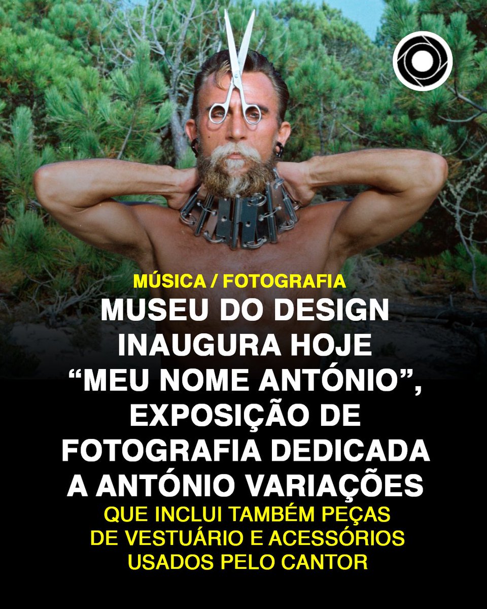 O MUDE – Museu do Design, em Lisboa, inaugura hoje “Meu nome António”, exposição de fotografia dedicada a António Variações (1944-1984), que inclui também peças de vestuário e acessórios usados pelo cantor.

Sabe mais: comunidadeculturaearte.com/museu-do-desig…