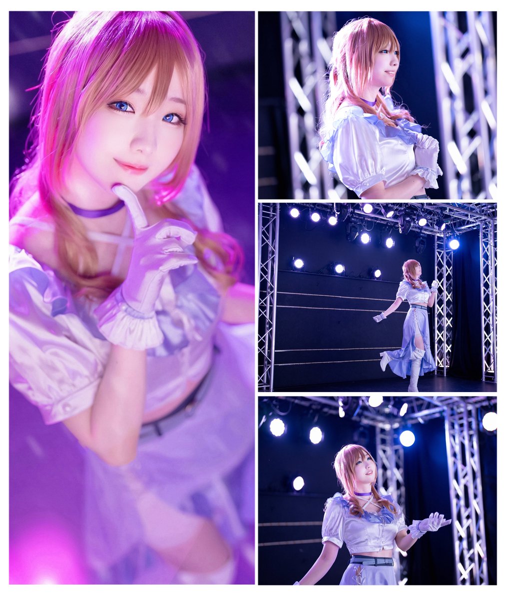 「君のおかげで、
  私はまたステージに立てたんだ」

　clumsy trick /  姫崎莉波 🎀cos