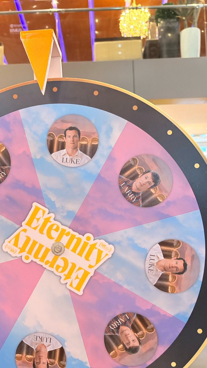 วันนี้มาร่วมดูหนัง #Eternity ค่ะ งานน่ารักมากกกกก แบบมากกกกก มีเกมให้เล่นด้วยว่าเราจะได้รักแรกหรือรักสุดท้าย ส่วนแอดฟินการ์ดลิซซี่สุดๆ ทางค่ายกระซิบว่าพากย์ไทยดีมากๆอีกด้วย ต้องไม่พลาดแล้วค่ะ 

หนังฉาย 10 ธันวาคมนี้ในโรงภาพยนตร์ค่ะ

#EternityTH
#สามรักหนึ่งนิรันดร์
#BenetoneFilms