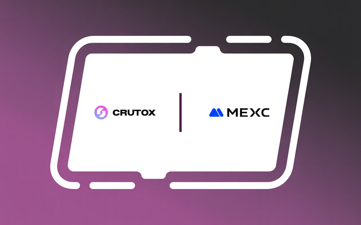 Crutox x MEXC Global 🤝

We’re excited to share that <a href="/MEXC_Official/">MEXC</a> is now our official listing partner.

This is a major step forward for Crutox and our community — more access, more visibility, and a bigger stage for what’s coming.

Let’s build. ⚡️