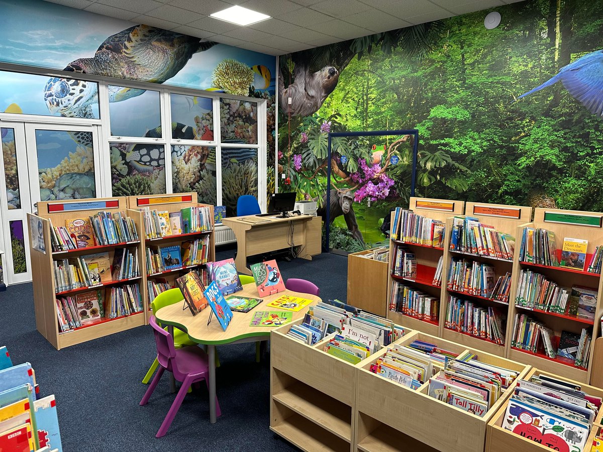 School Library Association tweet media