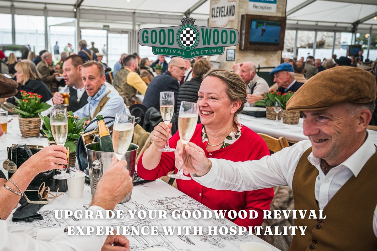 Upgrade your #GoodwoodRevival experience this year and enjoy paddock access, delicious food throughout the day, and unmatched views of the wheel-to-wheel action. Explore our hospitality packages today:
goodwood.com/motorsport/goo…