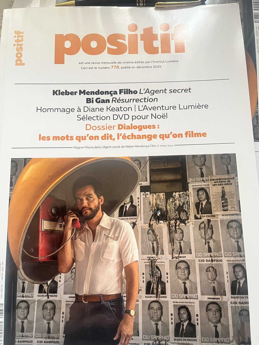 🔔Le numéro de décembre de <a href="/RevuePositif/">Positif</a> est arrivé 
Et on y fête les 130 ans du cinéma 🤩