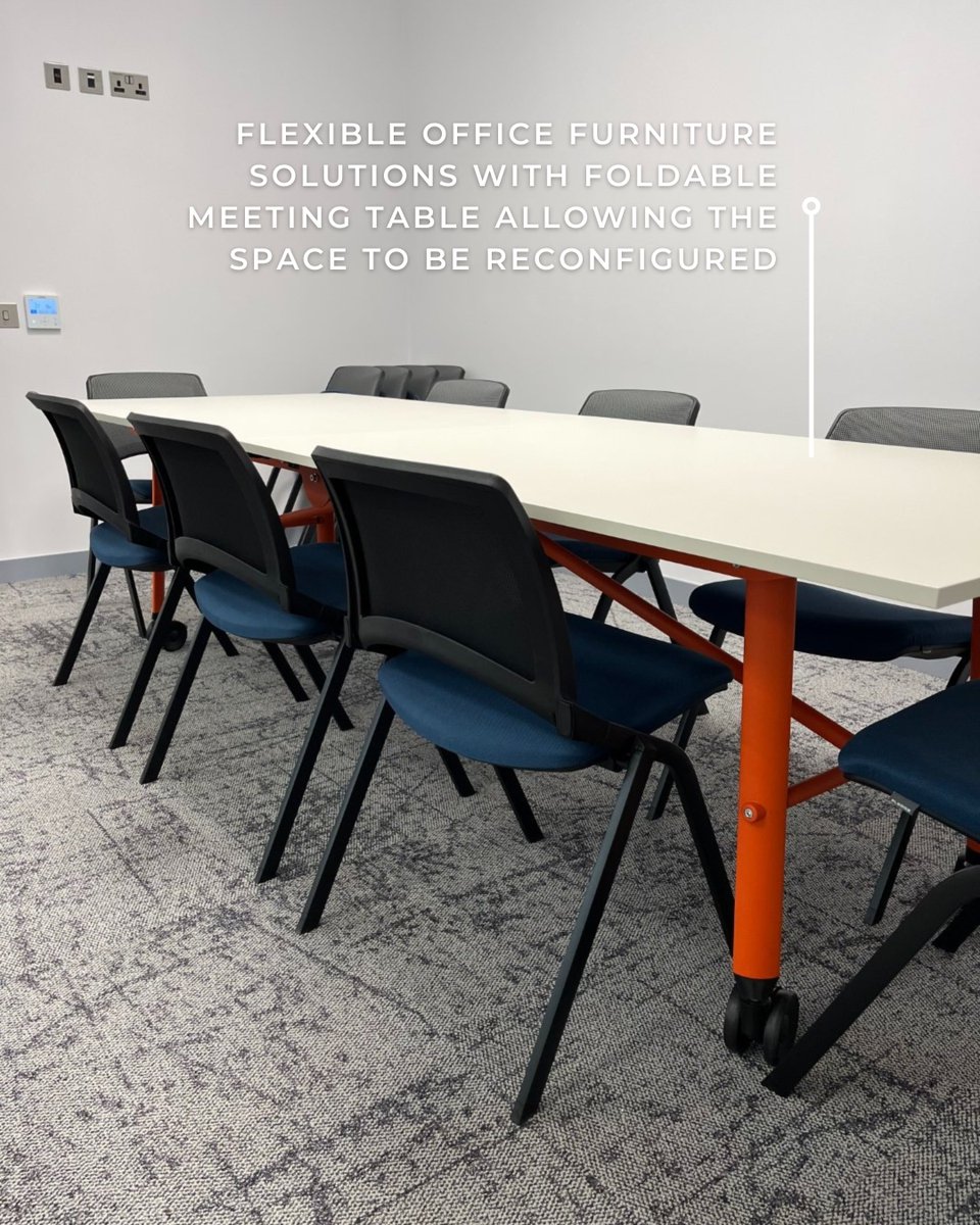 Rap_Interiors's tweet image. We helped the Royal Philharmonic Orchestra’s admin team relocate to Brent, creating a modern hot-desking office with flexible meeting rooms, acoustic booths &amp;amp; smart furniture. 🎶

Full case study 👉 bit.ly/4oupK5O

#WorkspaceDesign #OfficeFurniture #LondonOfficeDesign