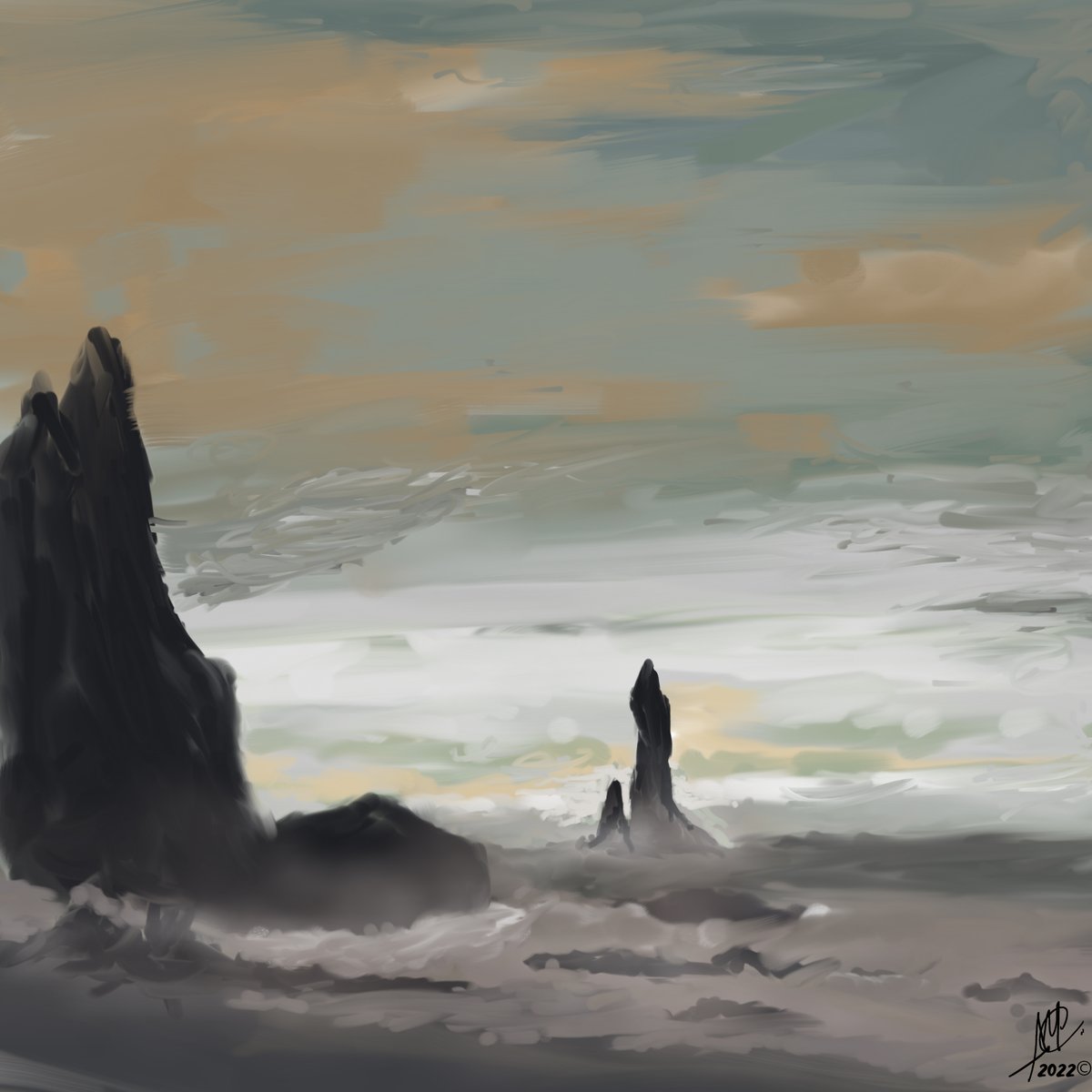 AMDesignWorks's tweet image. Paisaje.
&quot;Un toque de la naturaleza hace parientes a todo el mundo.&quot; – William Shakespeare.
Artwork by Álvaro Morales C. ©2025   
#pintura #arte #digitalpainting #art #artist
@Lucalucaeluca