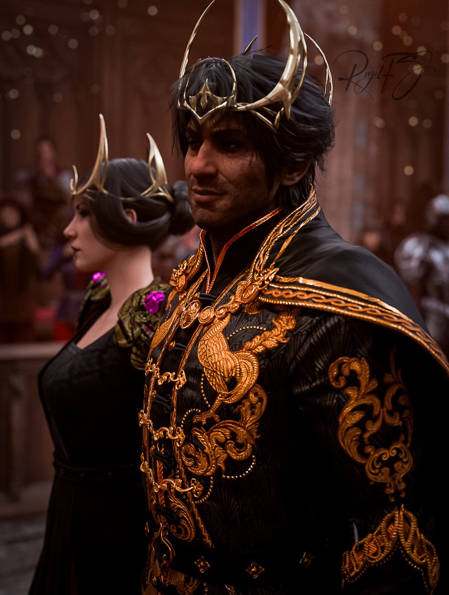 rigelFS's tweet image. Knight &amp;amp; Princess trend 🫣

#durgetash #gortash #bg3