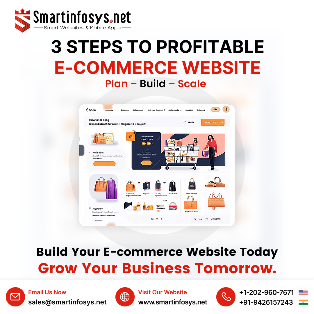 smartinfosys_'s tweet image. Launch an e-commerce website that’s built for growth.
At Smartinfosys.net, we design online stores with smooth navigation, SEO optimization, mobile responsiveness, and long-term scalability.
Let’s build your next online success.

#EcommerceWebsite #WebDevelopment
