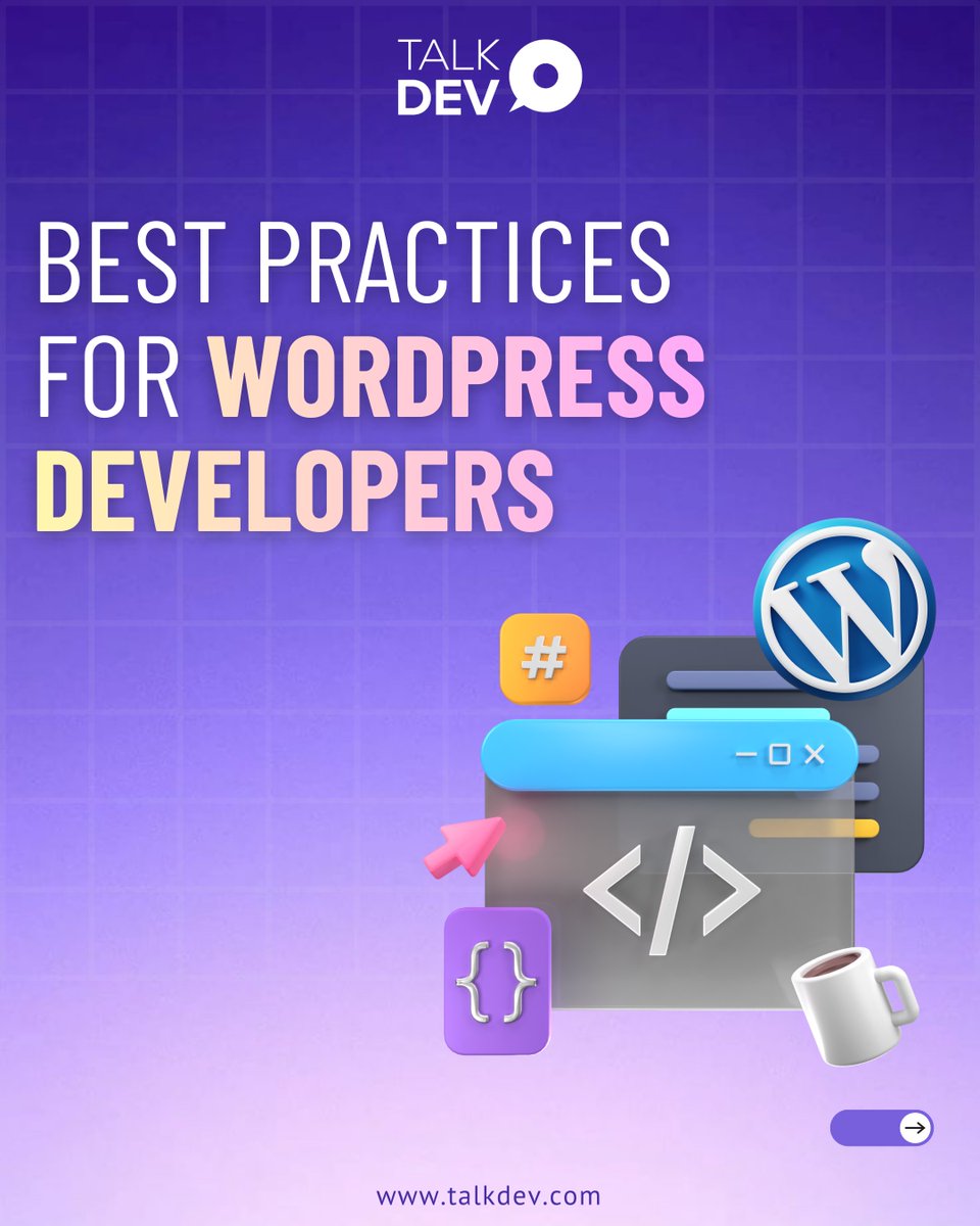 talkdevnow's tweet image. WordPress development isn’t just about pushing out a site; it’s about building something clean, secure, and scalable without breaking anything else. 
Read the article here: talkdev.com/featured/best-…
#WordPressDevelopment #WebDev #CodingBestPractices #Developers