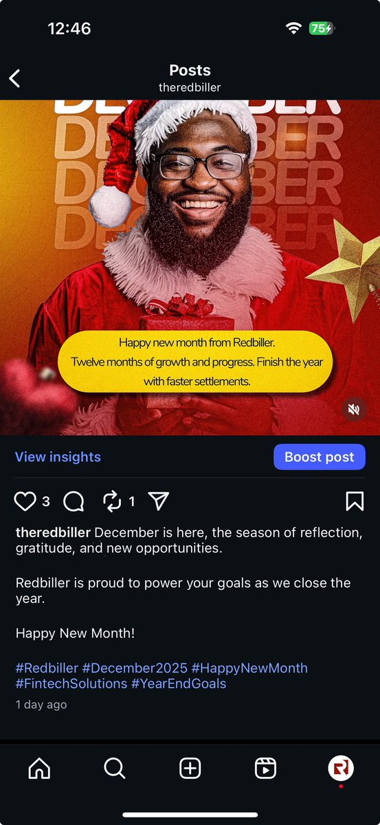 theRedbiller's tweet photo. December is here, the season of reflection, gratitude, and new opportunities.
Redbiller is proud to power your goals as we close the year.
Happy New Month!

#Redbiller #December2025 #HappyNewMonth #FintechSolutions #YearEndGoals https://t.co/1Wm7lQRUww