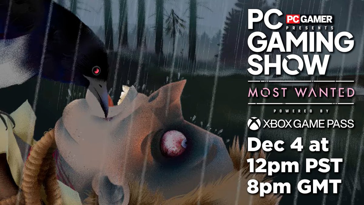 heybirdgg's tweet image. You might want to see the PC Gaming Show tomorrow…