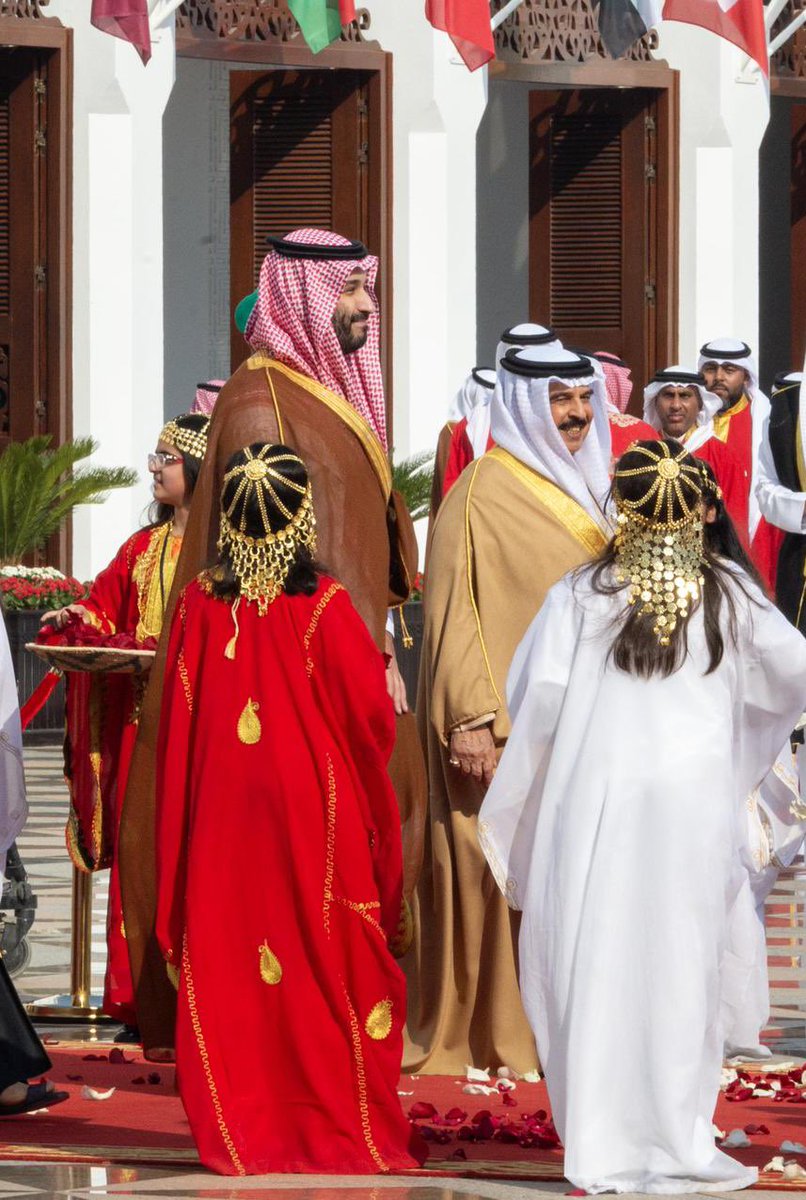 محمدنا💚💚💚 #محمد_بن_سلمان_في_البحرين