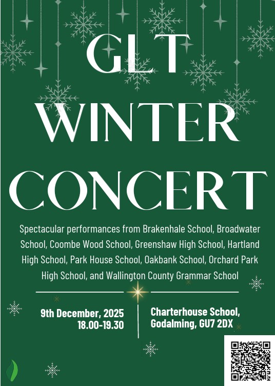 BroadwaterNews's tweet photo. 🎄✨ Celebrate our students! Join us at Charterhouse School Chapel on Tue 9 Dec, 6–7:30pm for an evening of talent &amp; community. 
FREE tickets 👉 https://t.co/flZjU31W3O @GreenshawTrust #workhard #bekind #makeadifference #byincrementsconquer https://t.co/xpZtqtZMs5