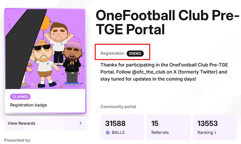 shuvra56's tweet image. Now,Officially Registration ended of $OFC.
Thanks a lot @ofc_the_club .
Stay tune for more update about Claim and TGE.
#Crypto #OFC #Web3