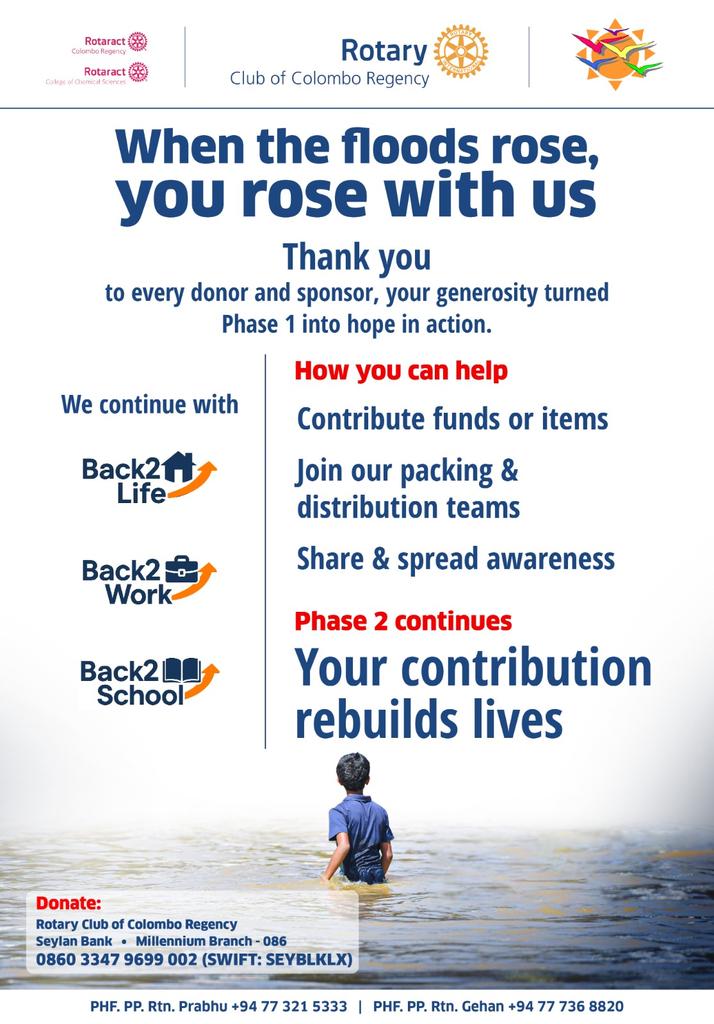 CMB_Regency's tweet image. We’re so grateful for the heartfelt donations we’ve received.
Our team will be packing everything today and getting it ready to go out to families impacted by the floods.

Stay tuned for updates

#rotary #floodrelief2025  #rccr  #regency #District3220 #serviceaboveself