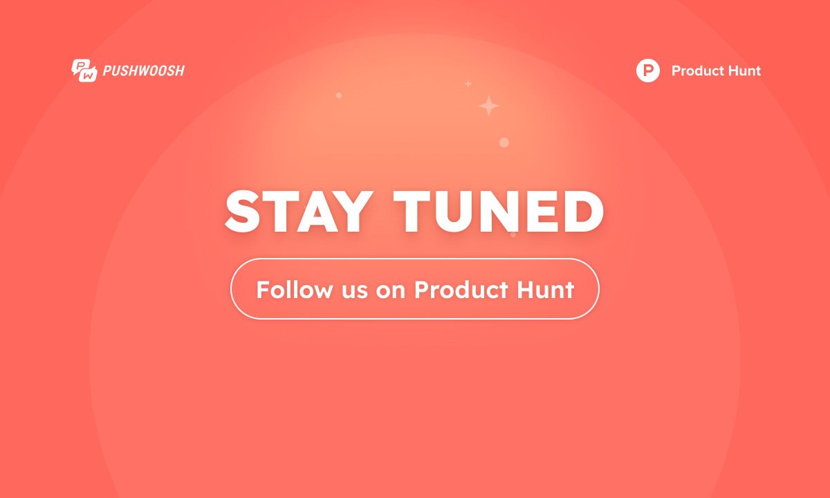 We’re gearing up for something big on Product Hunt🚀 
If you’d like to be the first to know when we launch and support <a href="/Pushwoosh/">Pushwoosh</a> on the big day, we’d love to have you onboard.
Follow our Product Hunt page: producthunt.com/products/push-…
Your support means a lot to our team 💙💚