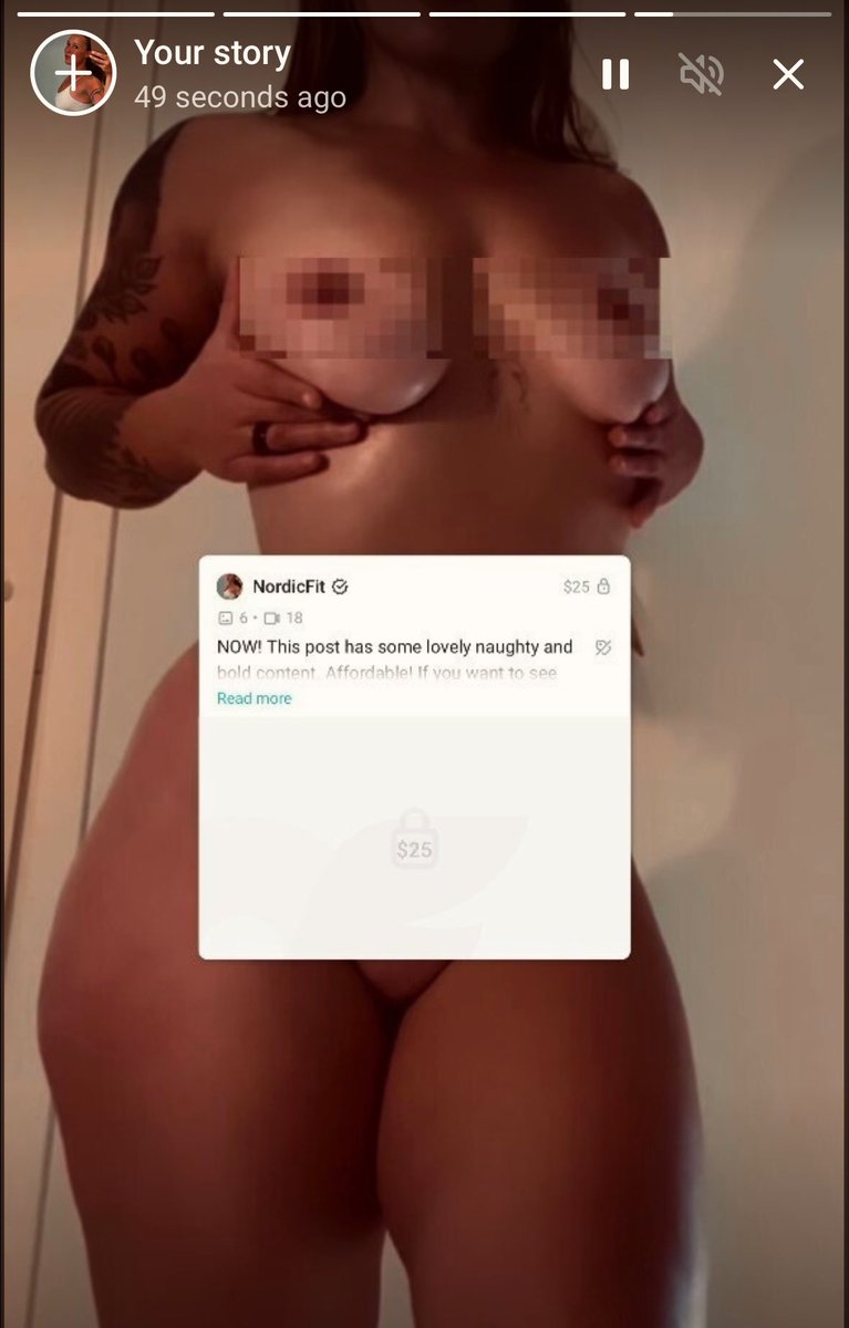 Uhhh now if you want to see super hot content go open my latest post on my Onlyfans page 🥵

#OnlyFans #OnlyFansCreator #NSFW #AdultContent
#ExclusiveContent #Uncensored #PlayfulVibes #Cheeky #CurvyAndProud
#NaturalBeauty #FlirtyFun 

onlyfans.com/2129423191/nor…