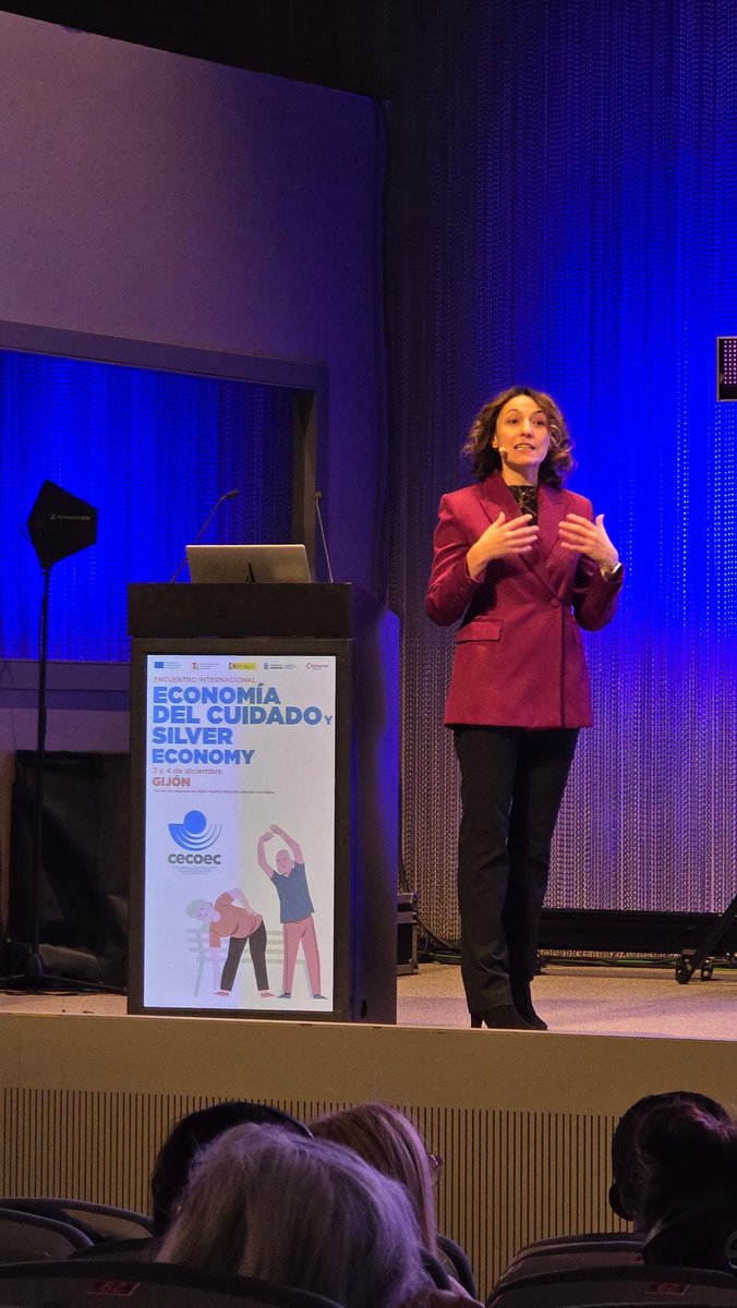 adepasorg's tweet photo. Encuentro Internacional Economía del Cuidado y Silver Economy.  Gijon.
Stefania Ilinca. WHO Regional Office for Europe/ Organización Mundial de la Salud.
"Envejecer es vivir"
Cómo hacer del envejecimiento saludable una realidad.
@CECOEC_ 
#SinRecursosNoHayCuidados https://t.co/P5T6iBZJlg