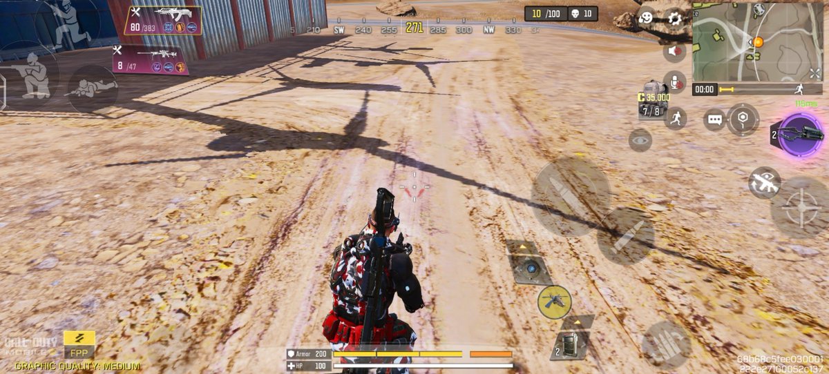 IMP0STER_007's tweet image. Moving shadows 
Plane intro shadow and lighting 
Character shadow is now available on medium graphics 
#CoDMobile #CODm #Callofdutymobile