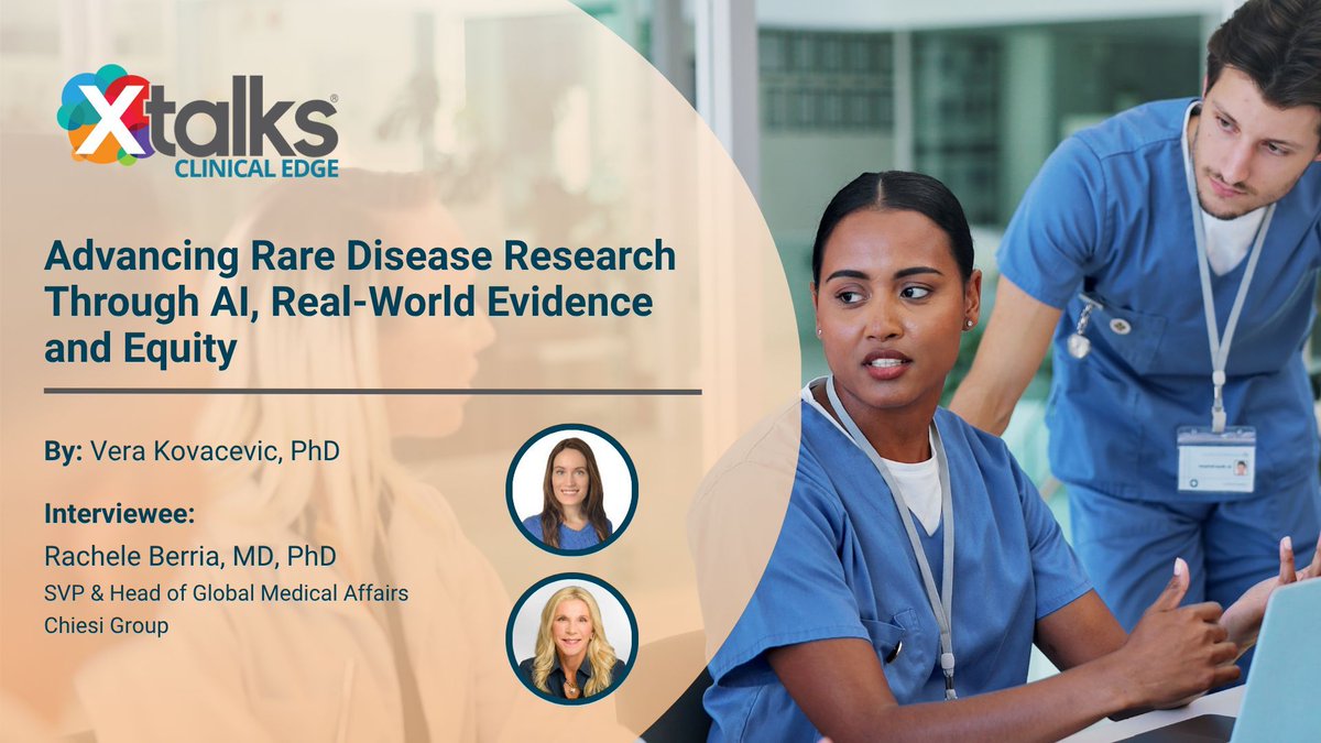 <a href="/ChiesiGroup/">Chiesi Group</a>’s Dr. Rachele Berria shares how her team is reimagining Medical Affairs in rare diseases by integrating AI, real-world evidence and equitable access to accelerate diagnosis, strengthen partnerships and deliver better outcomes for underserved patients. Read the Xtalks
