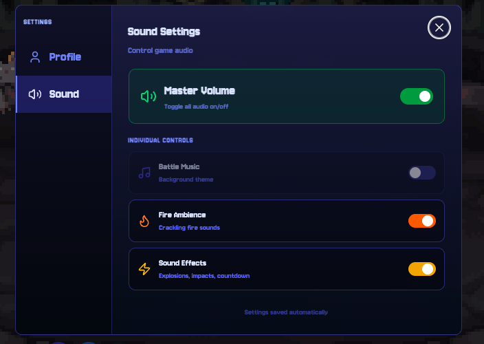 Introducing: meditation mode in DOMIN8
because nothing says "inner peace" like a battle royale with fire ambiance compete fiercely. meditate frequently.