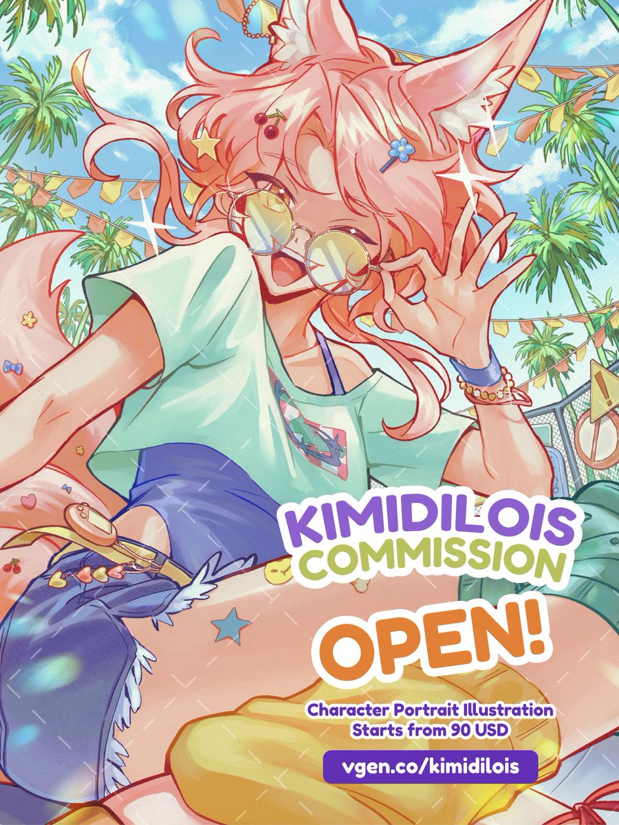 🌼 RT/Share Appreciated! 🌼

📢 Cmmsn slots are now open for Character Illustration (Landscape &amp; Portrait) and Surprise Me! Polaroid Bust-Up ✨

◇Batch: Dec-Jan
◇Upfront full payment
DM me / VGen: vgen.co/kimidilois
Details in reply!