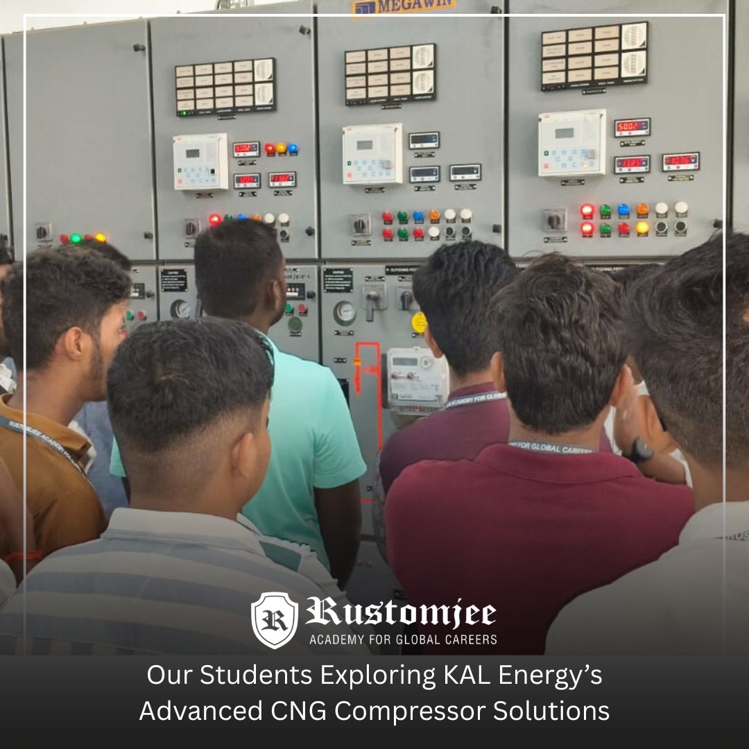 ragcmumbai's tweet photo. Our students had an exciting and insightful visit to KAL Energy, a leading name in high-performance CNG compressor technology designed for both industrial and fuel applications. This visit offered them a real-time understanding of how modern CNG systems operate and the innovation https://t.co/cEM83ljE1E