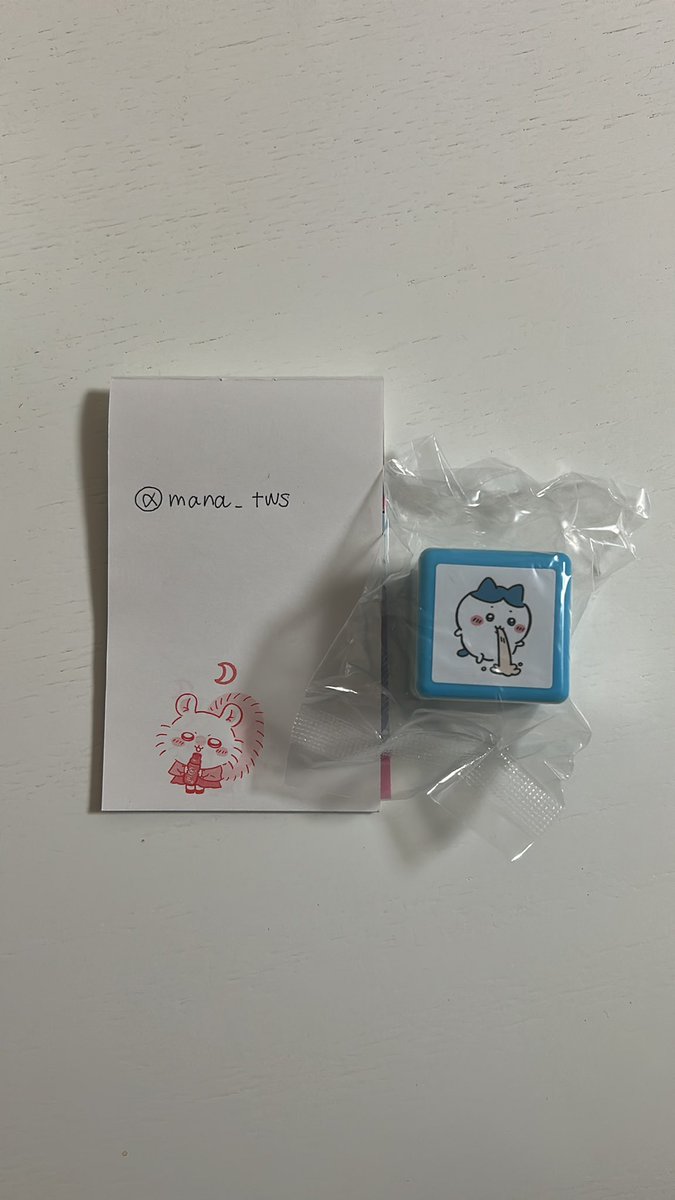 mana_tws's tweet photo. 【ちいかわ ダブルスタンプ 交換】

譲：ハチワレ

求：モモンガ

郵送のみです📮𓈒𓂂𓏸
1体1の交換ですが条件に合う方おられましたらお声がけください🙇🏻‍♀️

 #ちいかわ交換 https://t.co/kVLdMz6FZK
