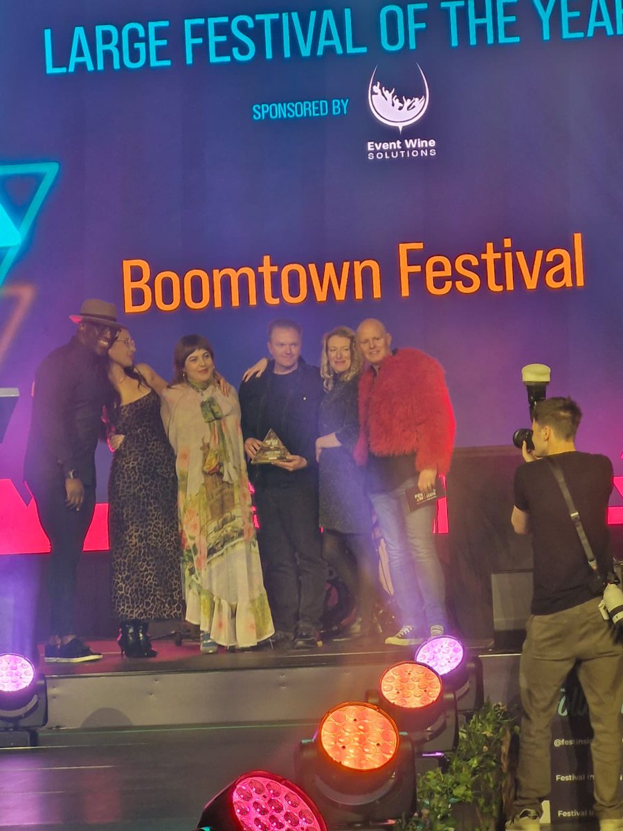 About last night…

Congratulations to <a href="/BoomtownFair/">Boomtown Festival</a> for winning Large Festival of the Year and all the other winners at the UK Festival Awards 🍾
